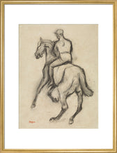 Load image into Gallery viewer, Edgar Degas, Man on Horseback