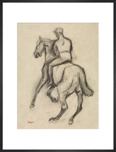 Load image into Gallery viewer, Edgar Degas, Man on Horseback
