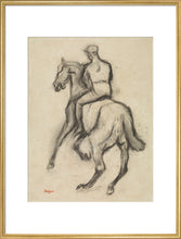 Load image into Gallery viewer, Edgar Degas, Man on Horseback