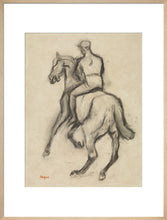 Load image into Gallery viewer, Edgar Degas, Man on Horseback