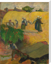 Load image into Gallery viewer, Paul Gauguin, The Haystacks, 1889