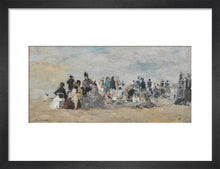 Load image into Gallery viewer, Eugene Louis Boudin, Beach at Trouville
