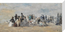 Load image into Gallery viewer, Eugene Louis Boudin, Beach at Trouville