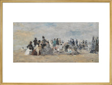 Load image into Gallery viewer, Eugene Louis Boudin, Beach at Trouville