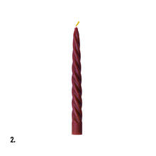 Load image into Gallery viewer, Beeswax Purple Dinner Candle Assorted
