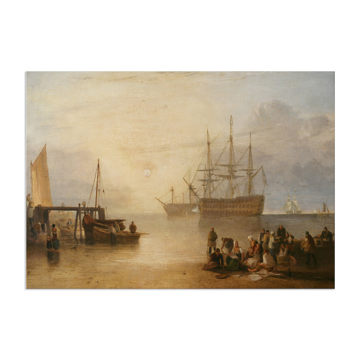 PC Turner The Sun Setting through Vapour