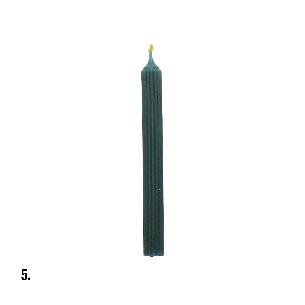 Beeswax Sea Blue Dinner Candle Assorted