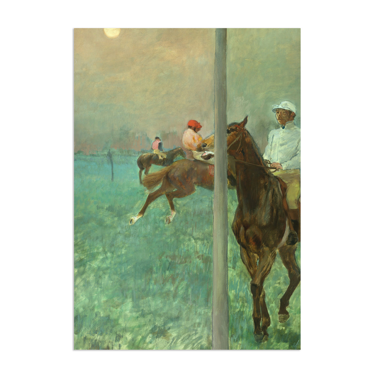 PC Degas Jockeys before the Race