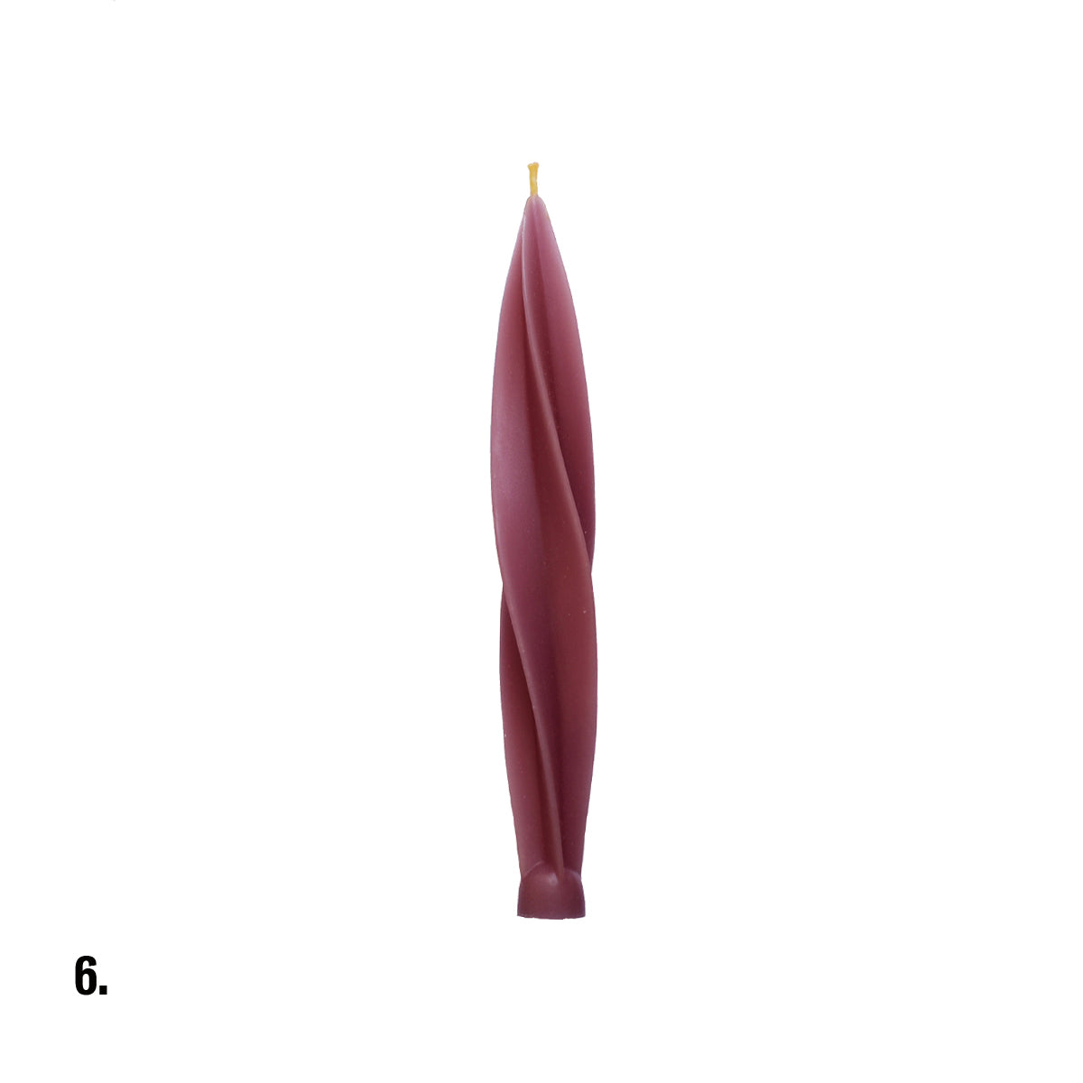 Beeswax Purple Dinner Candle Assorted