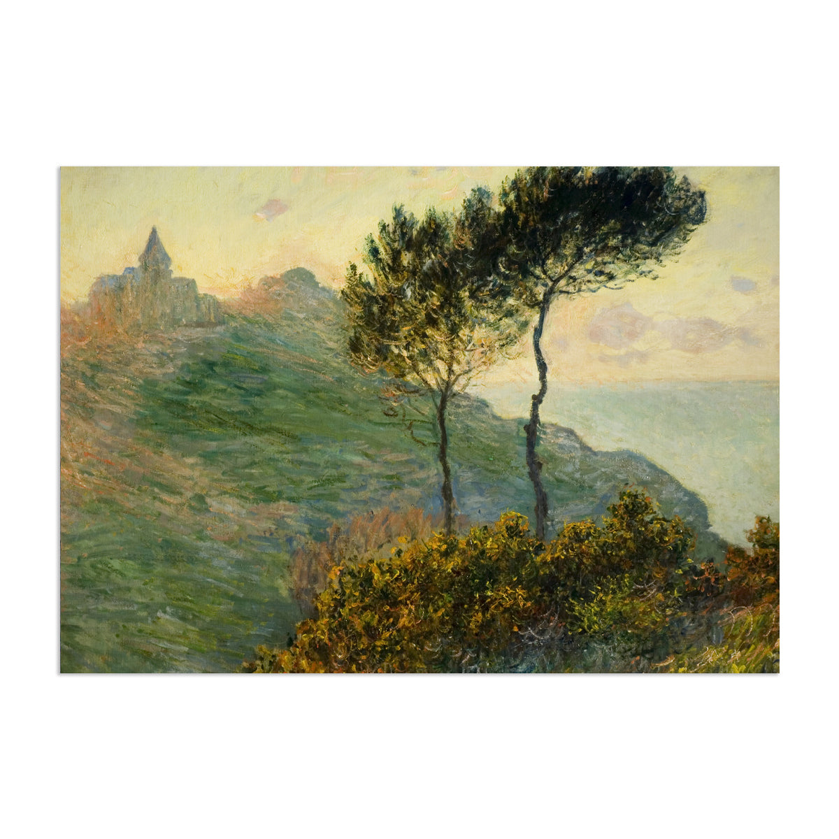 PC Monet The Church at Varengeville