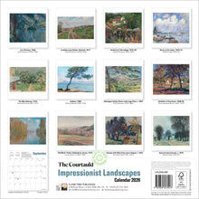 Load image into Gallery viewer, Impressionist Landscapes Wall Calendar
