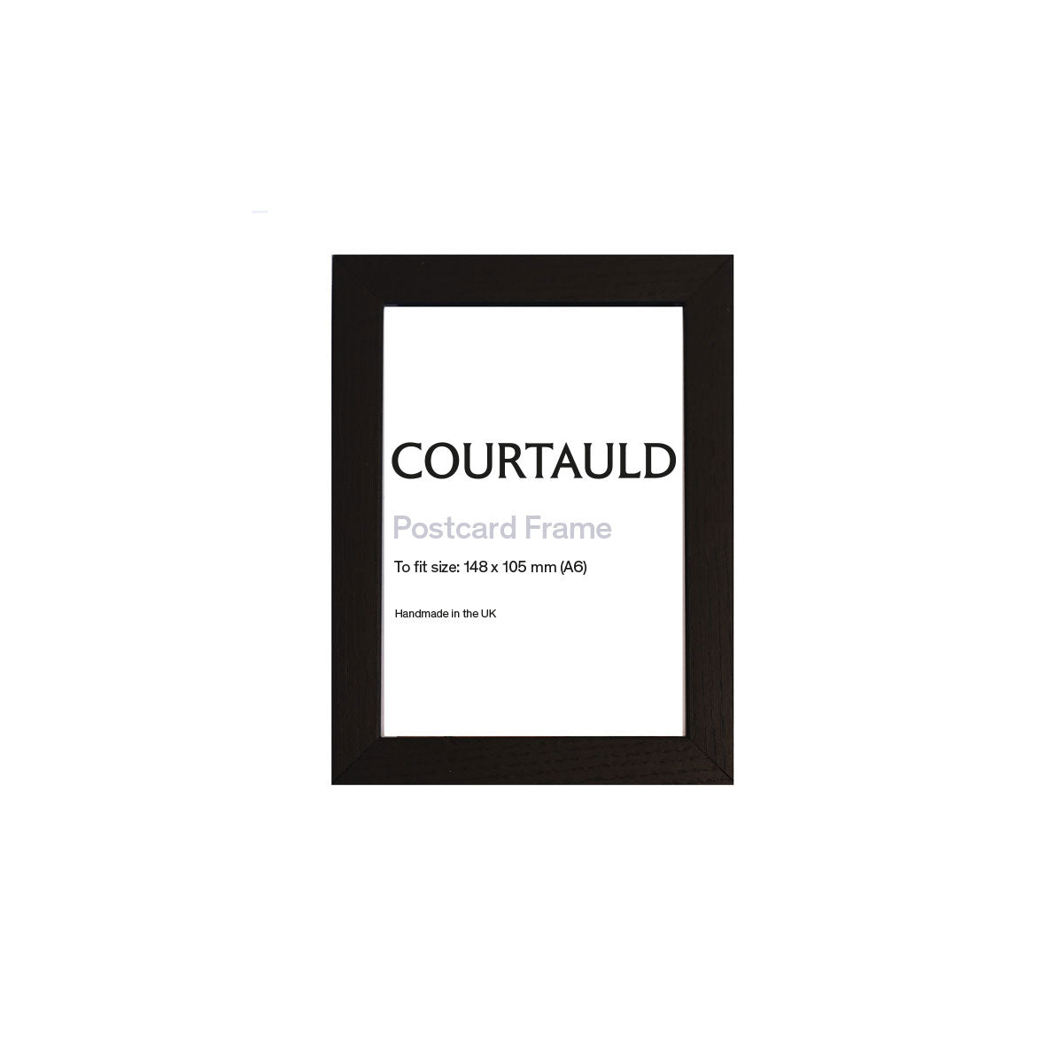 Postcard Frame A6 Black Ash