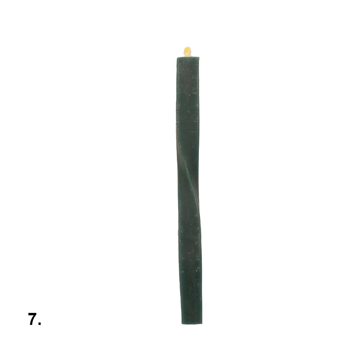 Beeswax Green Dinner Candle Assorted