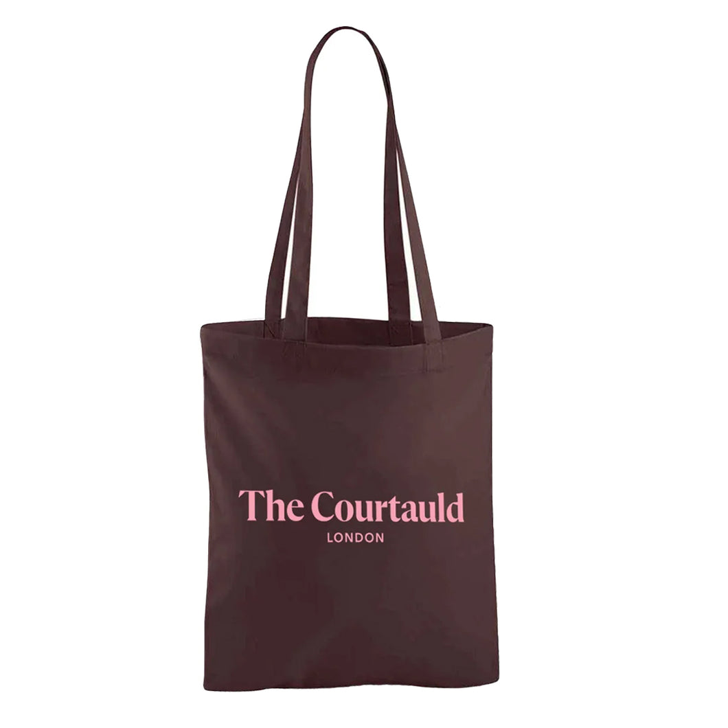 Courtauld Tote Bag Chocolate Pink