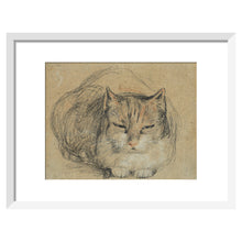 Load image into Gallery viewer, David Wilkie, Cat - study for &#39;The Cut Finger&#39;

