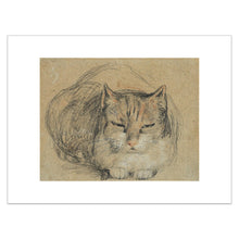 Load image into Gallery viewer, David Wilkie, Cat - study for &#39;The Cut Finger&#39;
