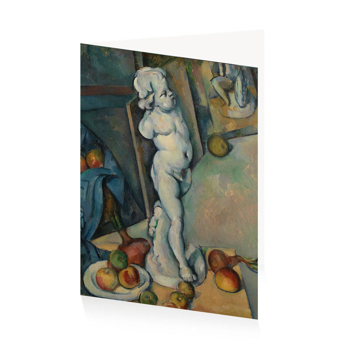 Greetings Card Czanne Plaster Cupid