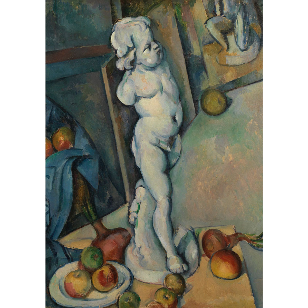 Greetings Card Czanne Plaster Cupid
