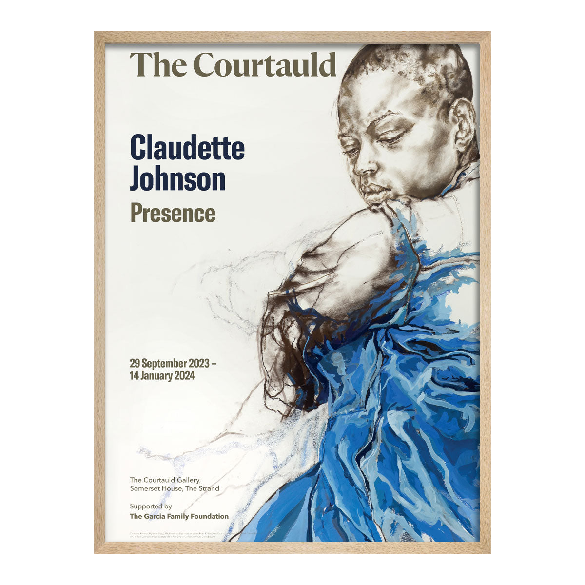 Claudette Johnson Exhibition Poster