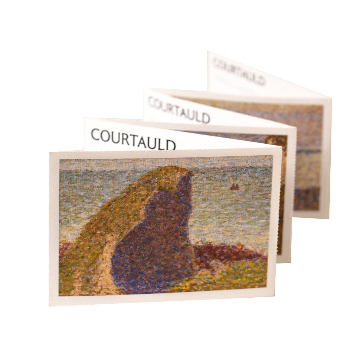 Concertina Postcard Pack Seurat's Travel Box Sketches