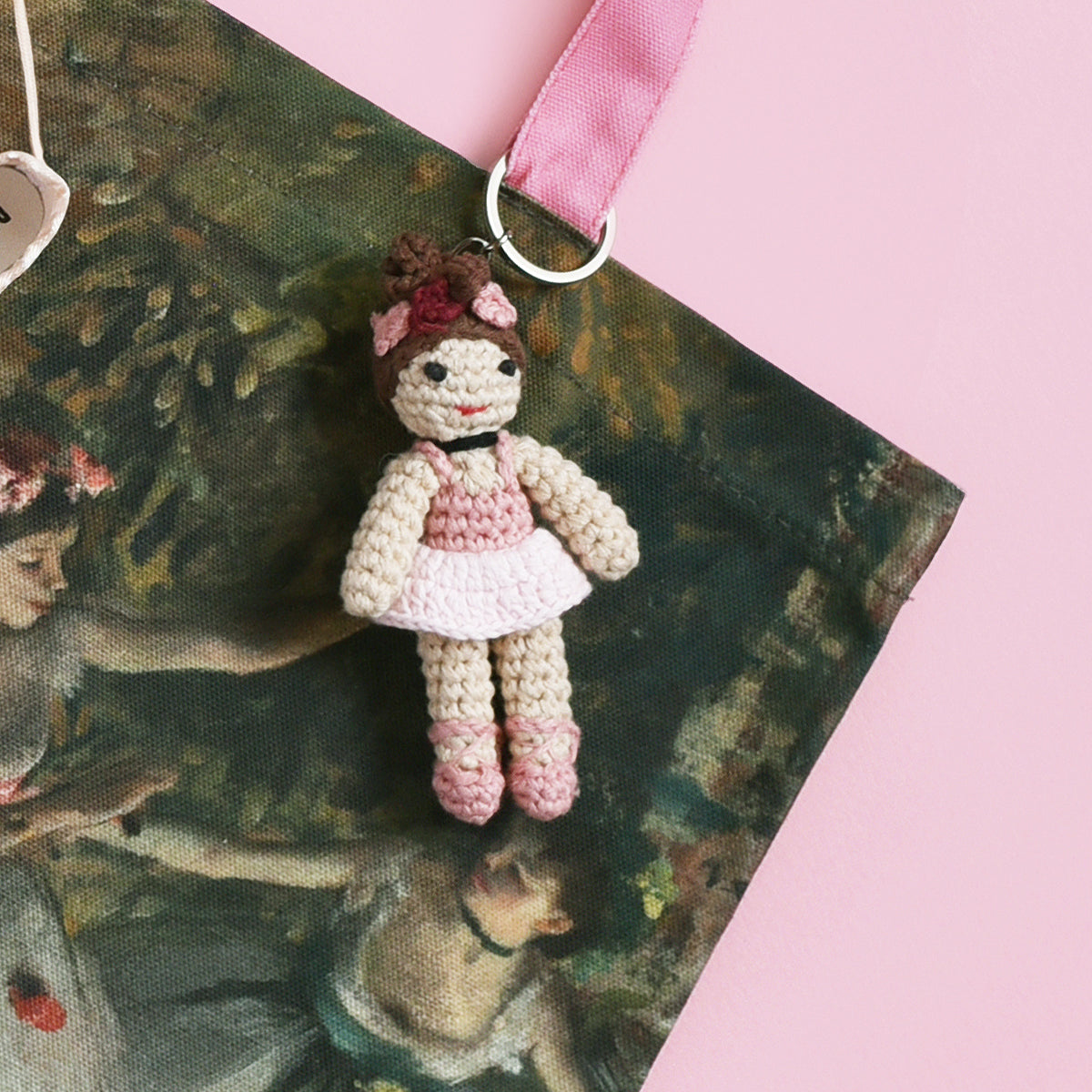 Crochet Keyring Degas Dancer