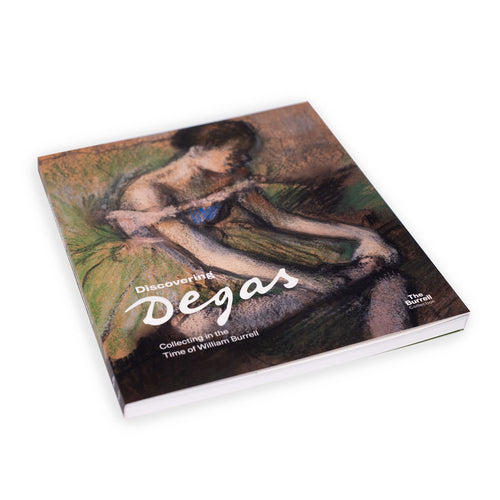 Book titled 'Discovering Degas' with an illustration of a dancer on the cover.
