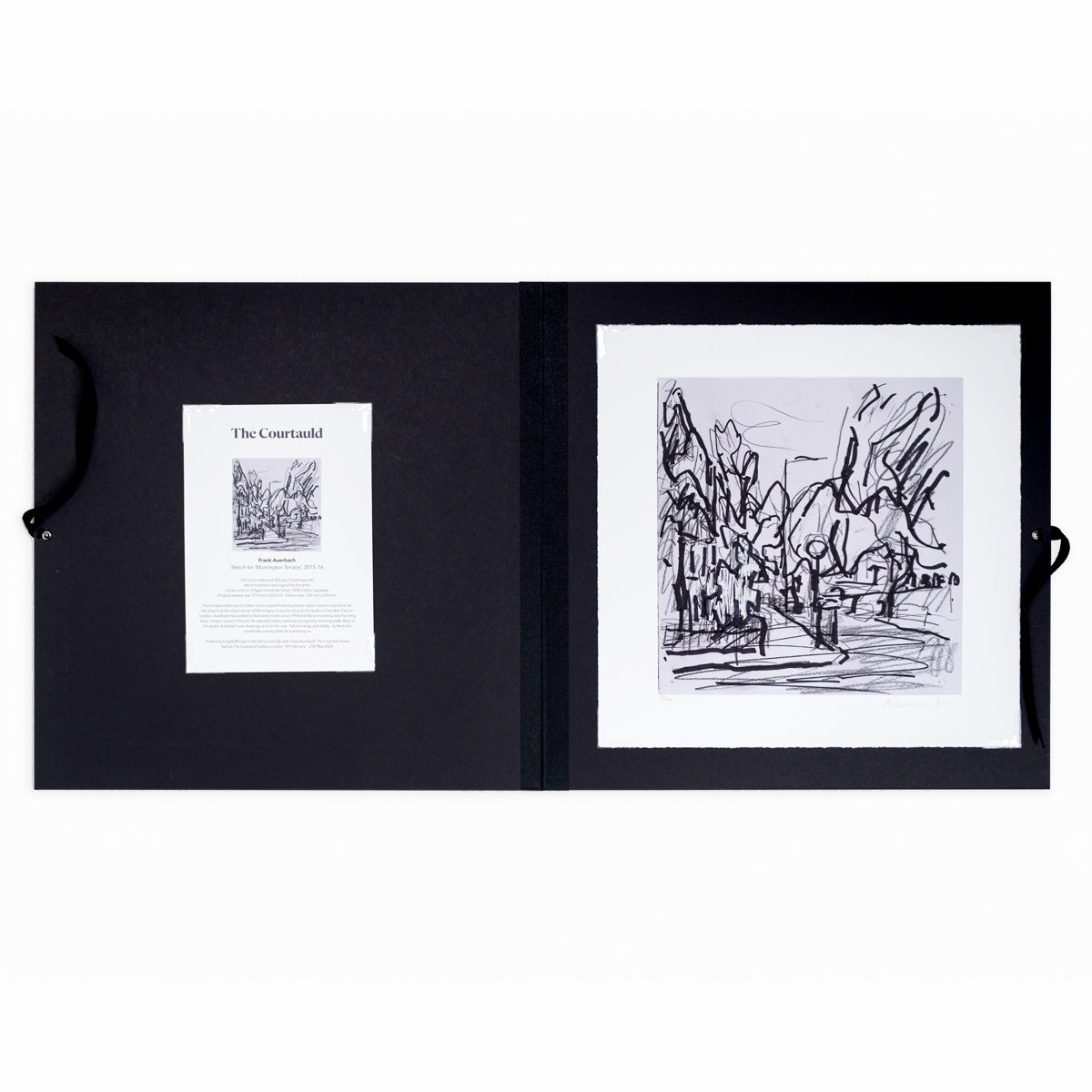 Limited Edition Frank Auerbach Mornington Terrace