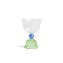 Load image into Gallery viewer, Tulip Coupe Glass Green
