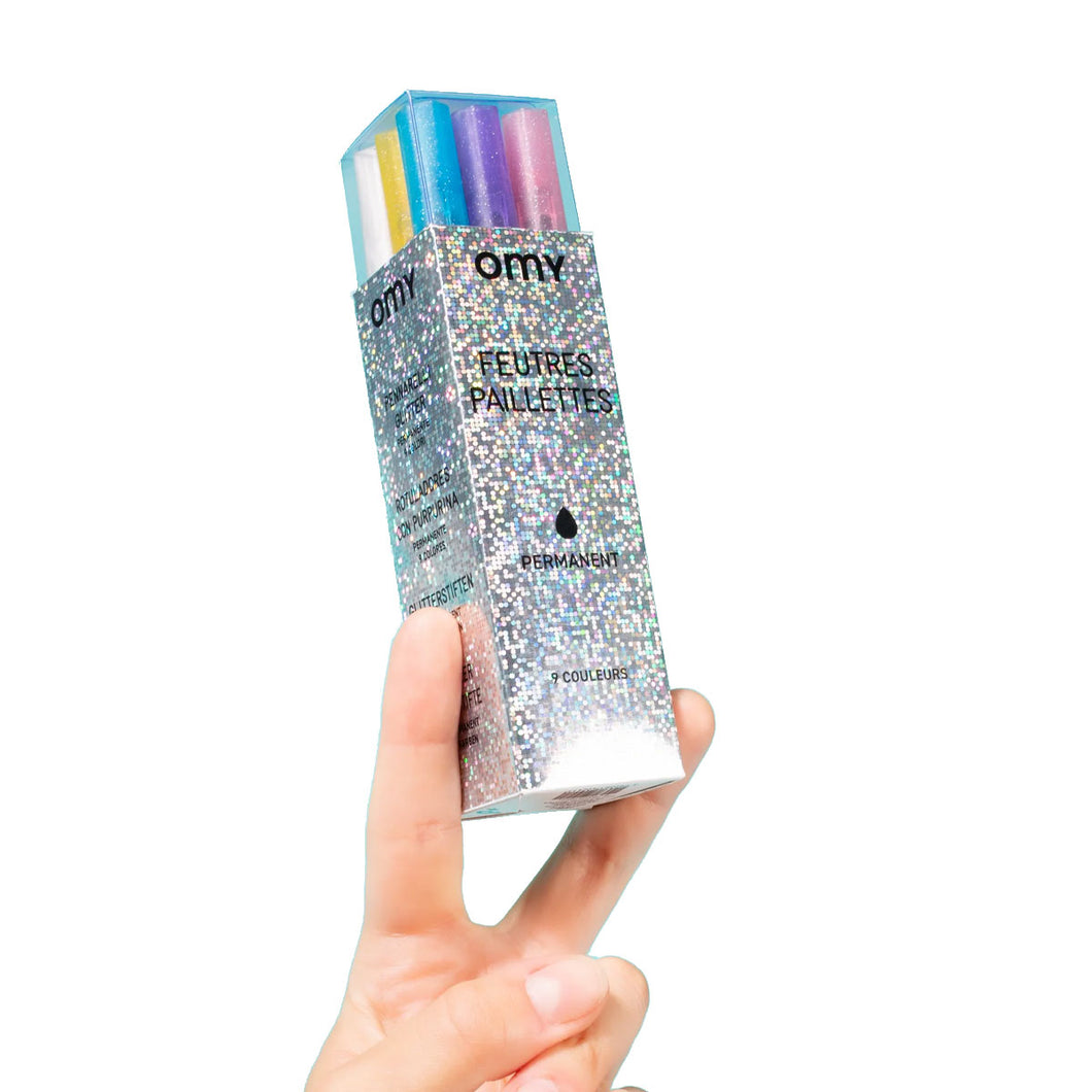 Glitter Markers