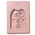 Ballet-themed hair and jewelry set in a pink packaging with 'Rockahula Kids' branding.
