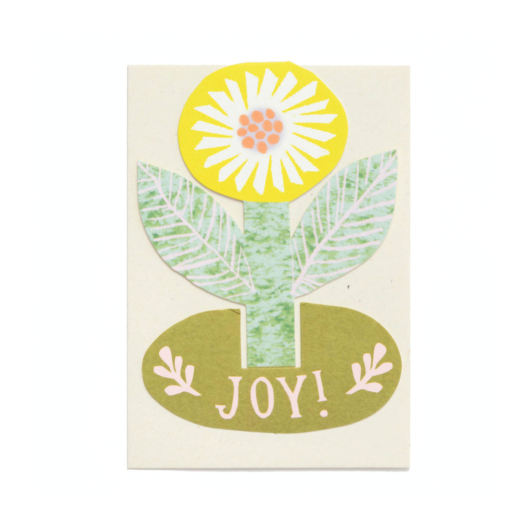 Greetings Card Pop-Up Flower Joy