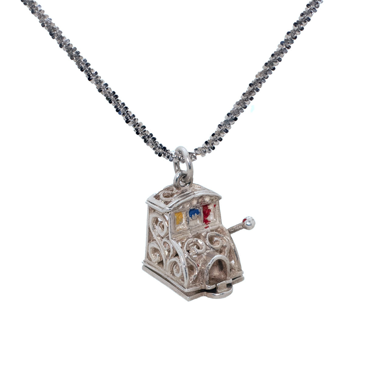 Wayne Thiebaud Vintage Pinball Machine Charm