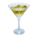 Candle Martini Glass