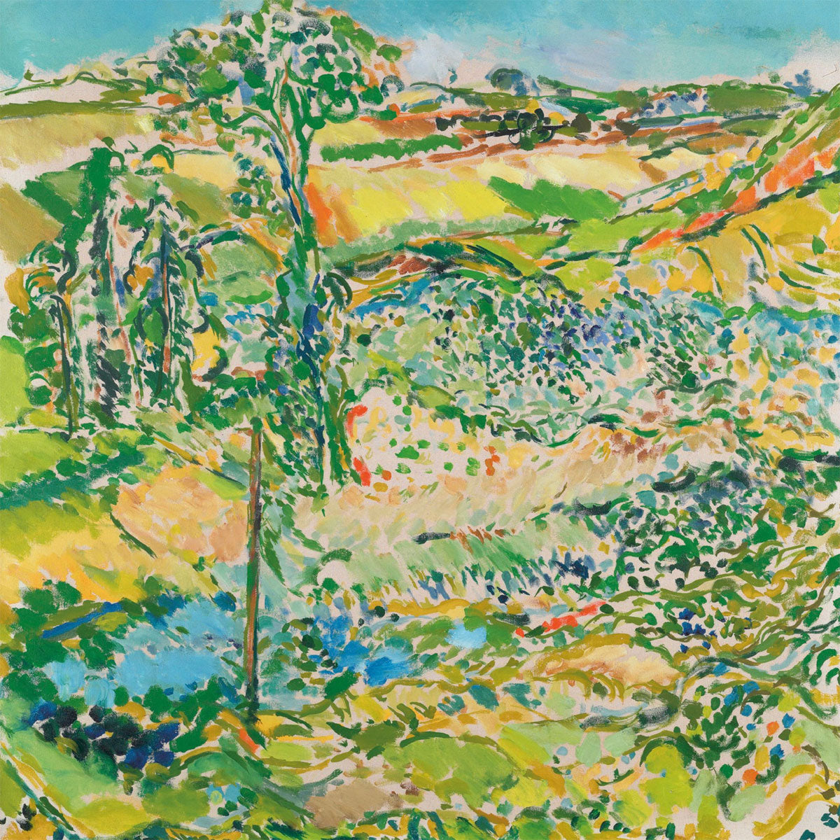 Greetings Card Sutton Tree and Landscape