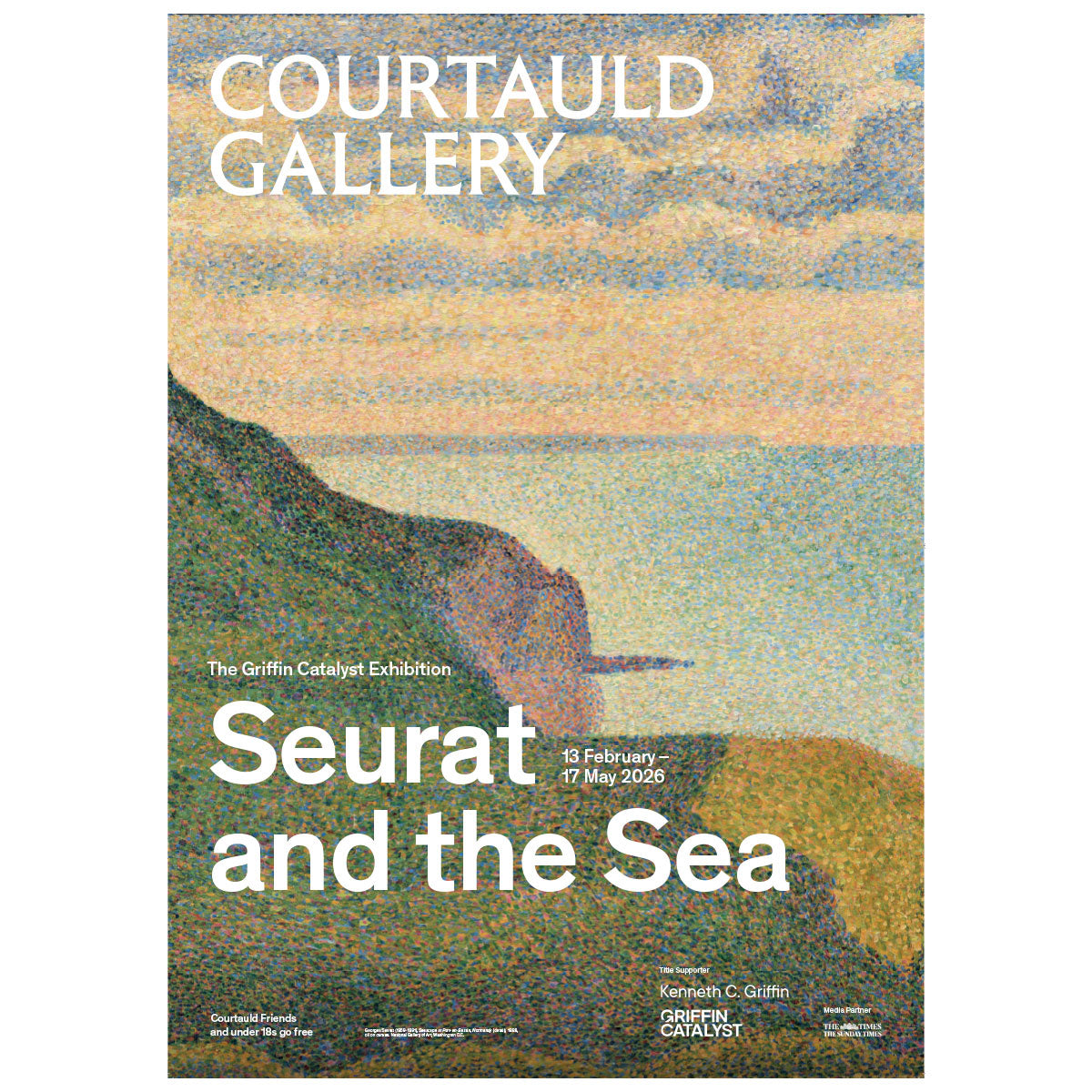Seurat and the Sea Exhibition Poster