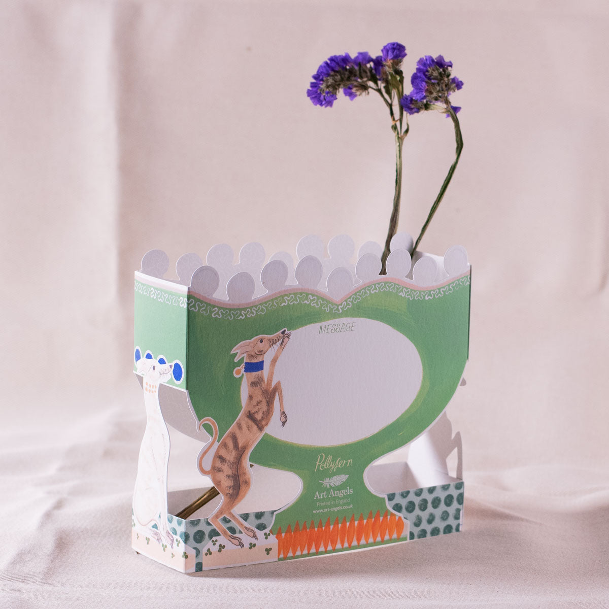 Greetings Card Roaming Horses