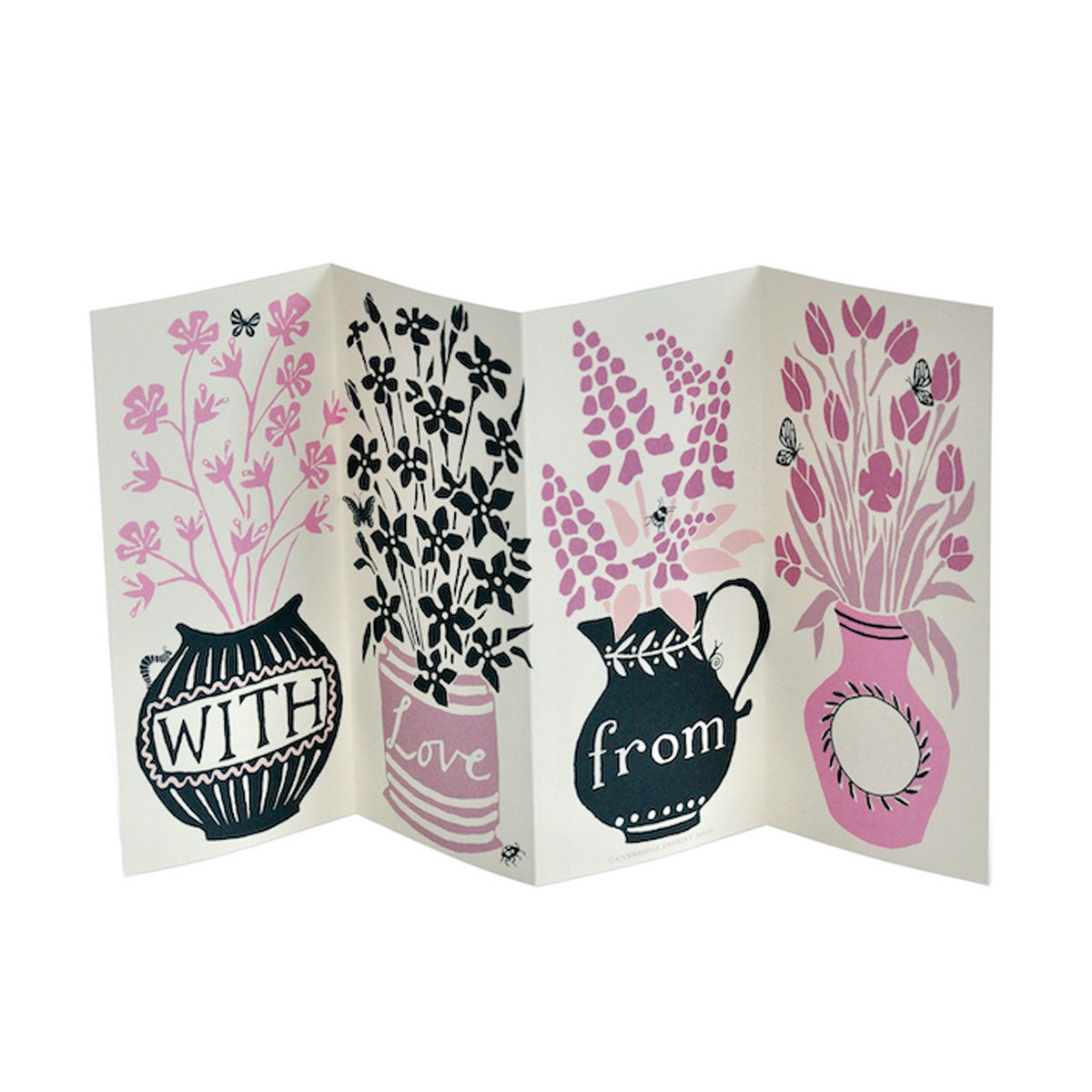 Greetings Card Say It With Flowers