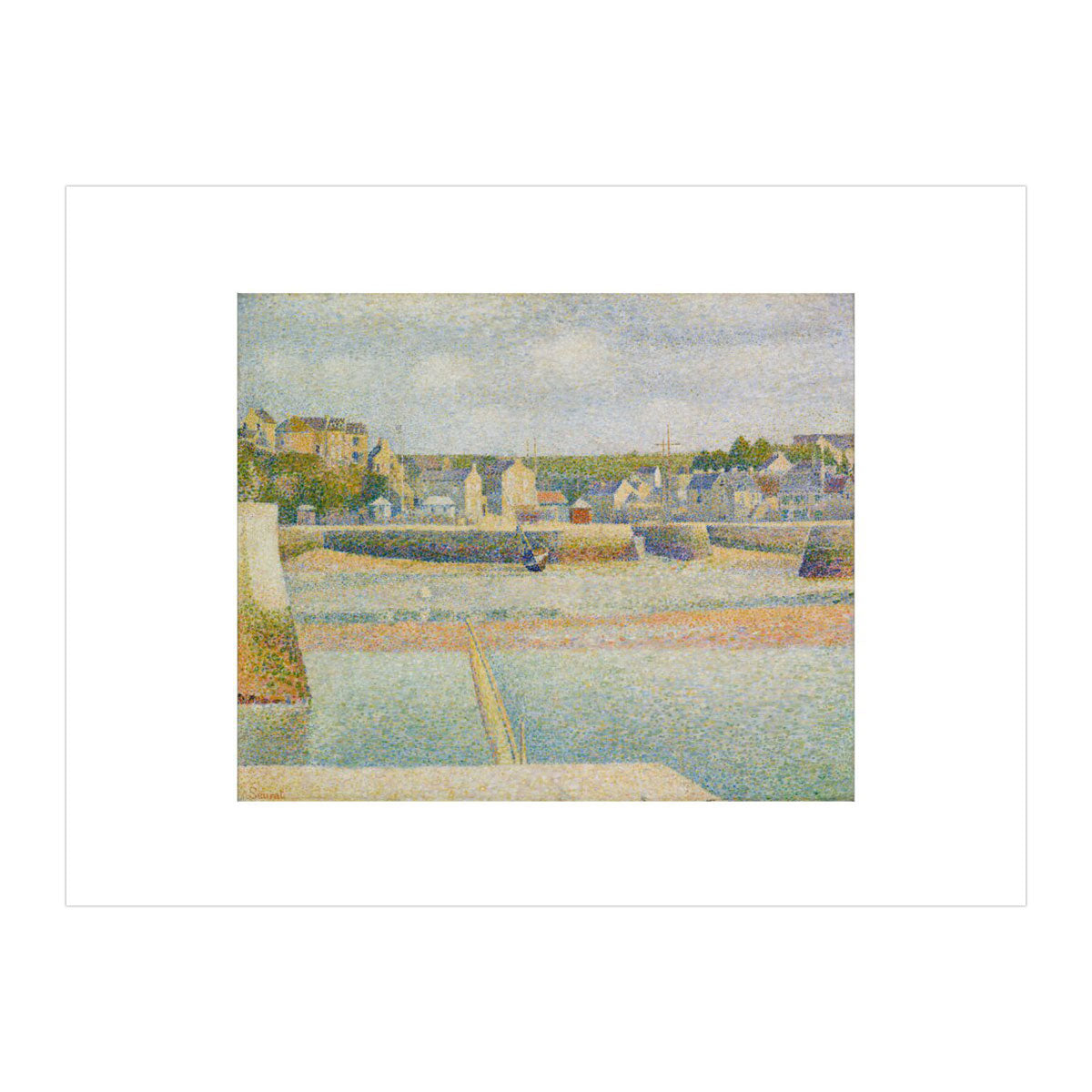 Port-en-Bessin - The Outer Harbour (Low Tide)