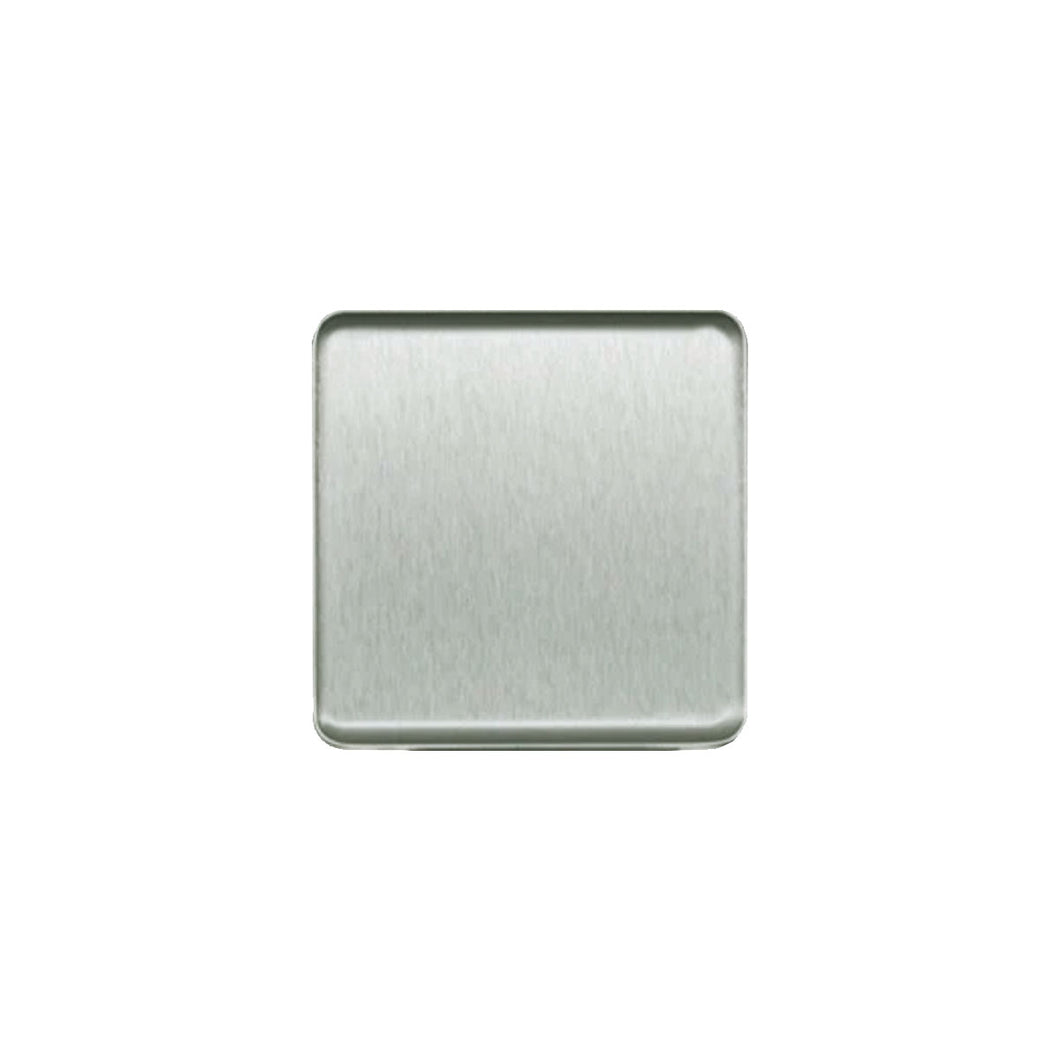 Dish Brushed Silver