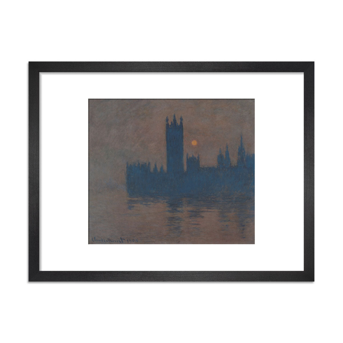 The Houses of Parliament. Sunset