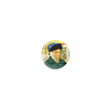 Load image into Gallery viewer, Button Badge Self-Portrait with Bandaged Ear
