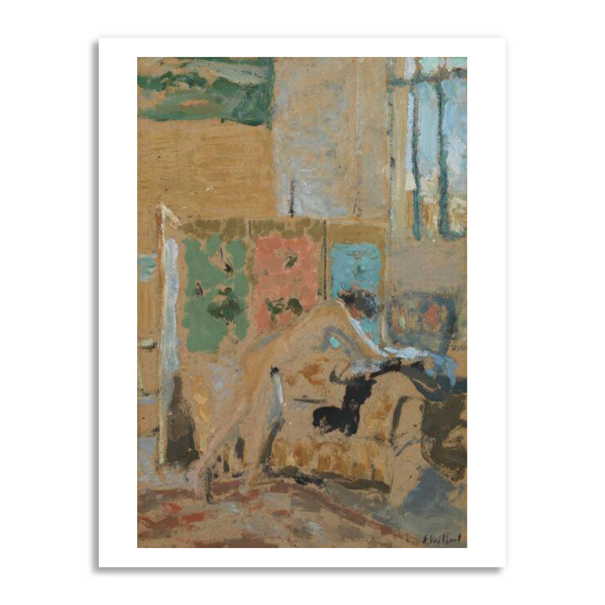 PC Edouard Vuillard Interior with a Screen