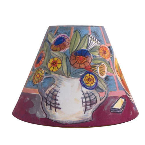 Lampshade Small Winifred Gill Inspired Vase with orange bowl