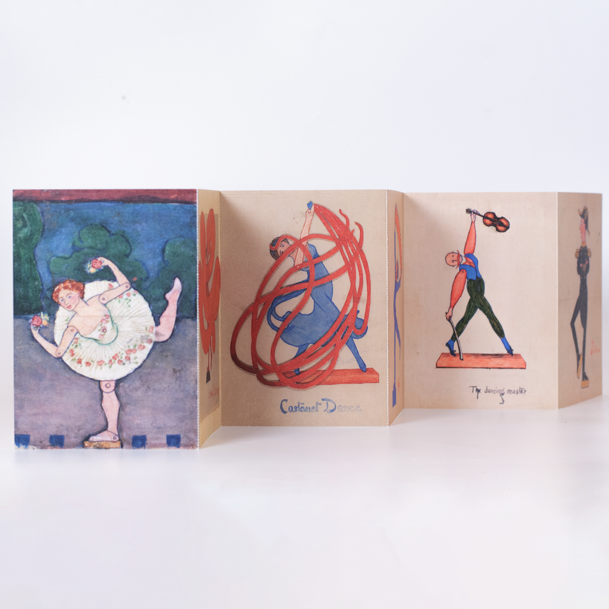 Concertina Postcard Pack Gill Toy Designs