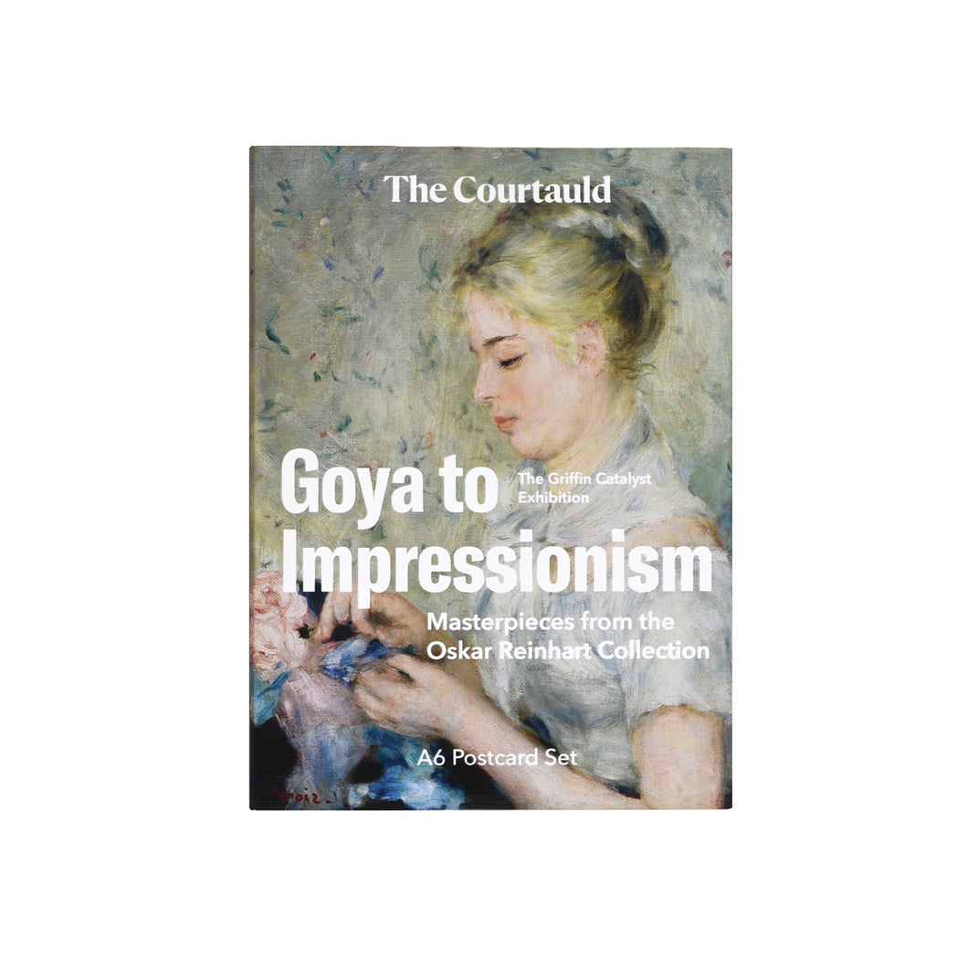 Postcard set Goya to Impressionism Portraits