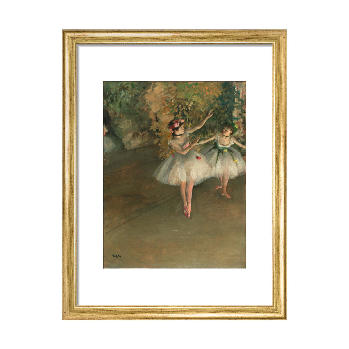 Two Dancers on a Stage