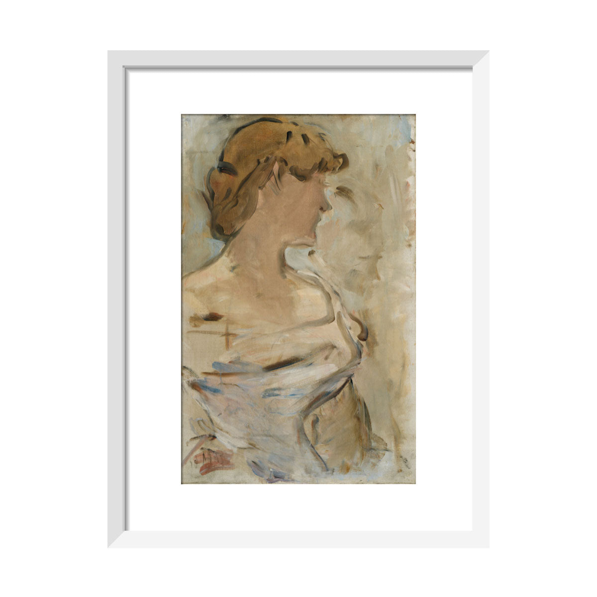 Au Bal - Marguerite de Conflans en toilette de bal