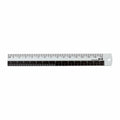 Ruler Black Stripe Aluminium Hightide15cm