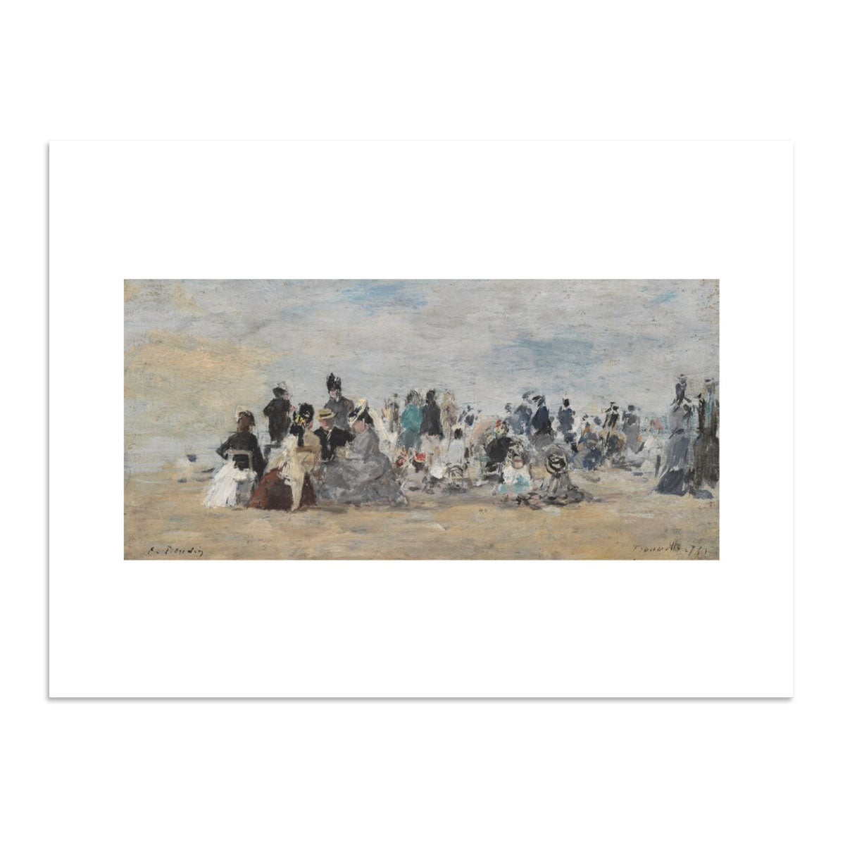 Beach at Trouville