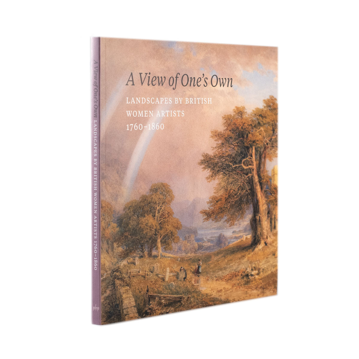 Book titled 'A View of One's Own' with a landscape illustration on the cover